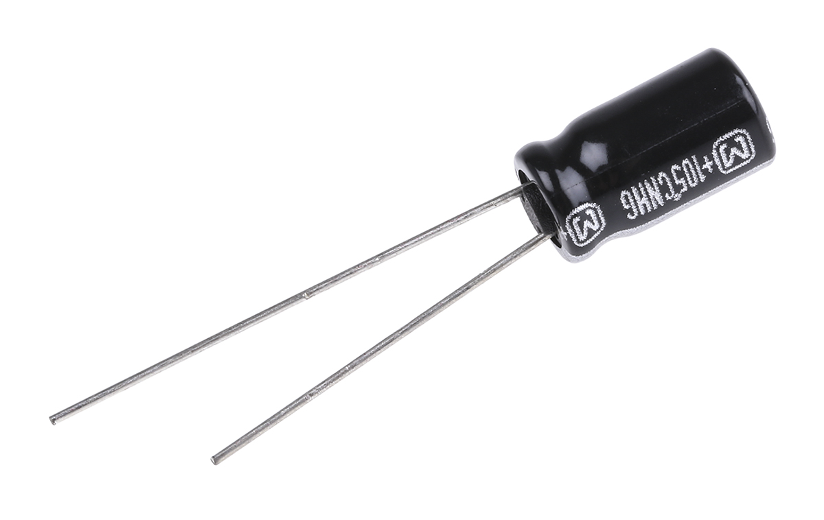 Panasonic 4.7μF Aluminium Electrolytic Capacitor 160V dc, Radial, Through Hole - ECA2CHG4R7