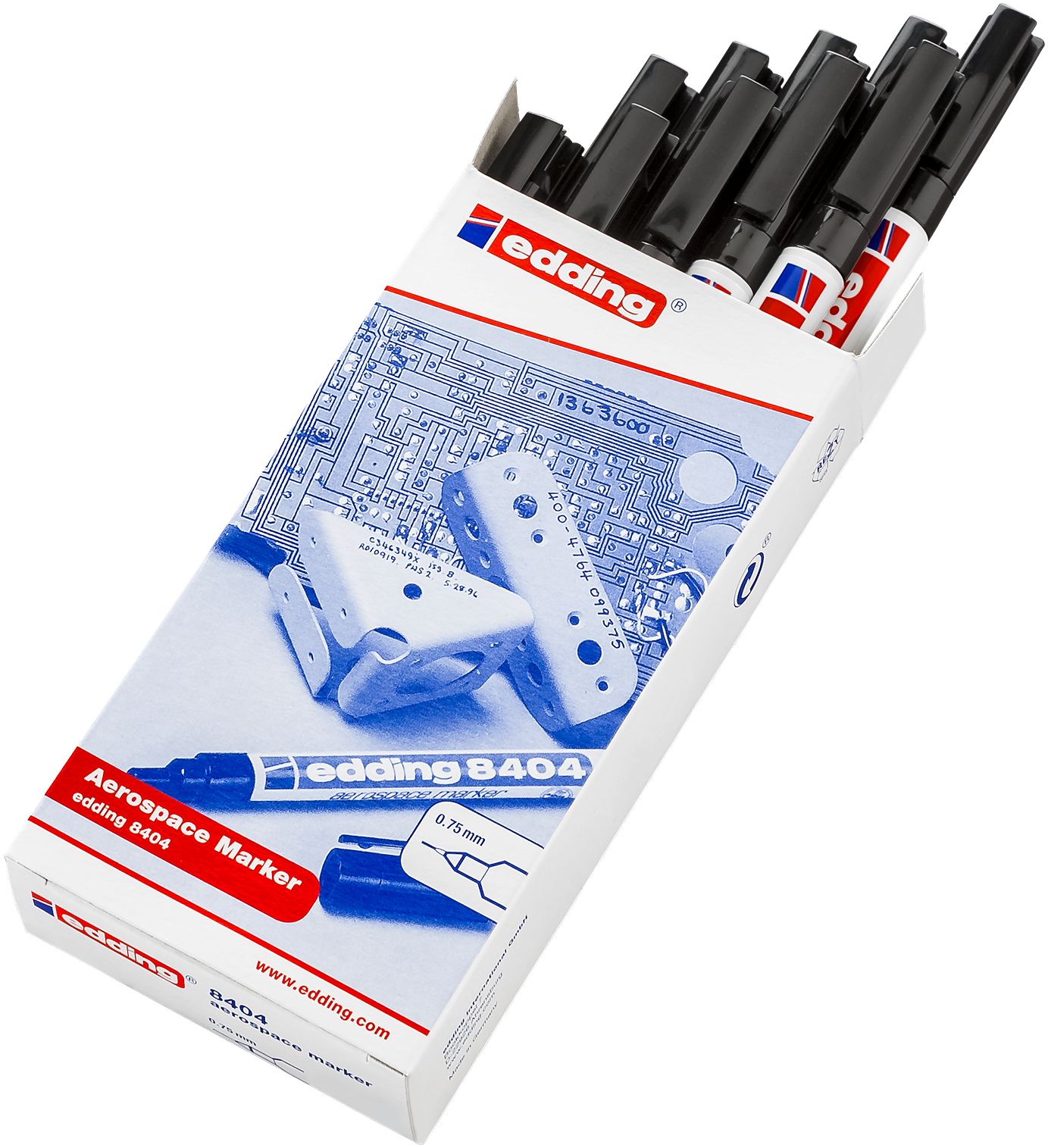 Edding 0.75 mm Tip Black Marker Pen