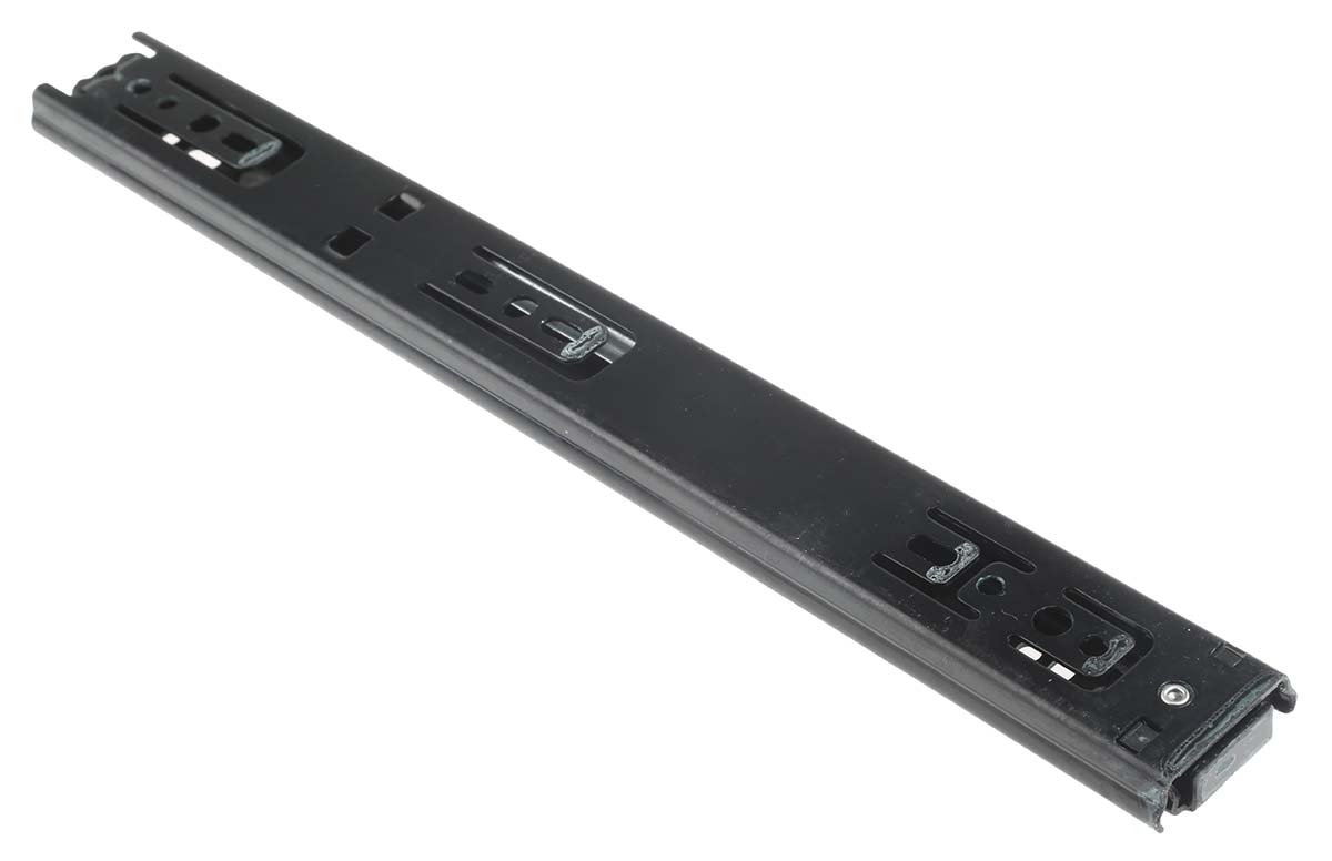 Accuride Steel Drawer Slide, 300mm Closed Length, 50kg Load