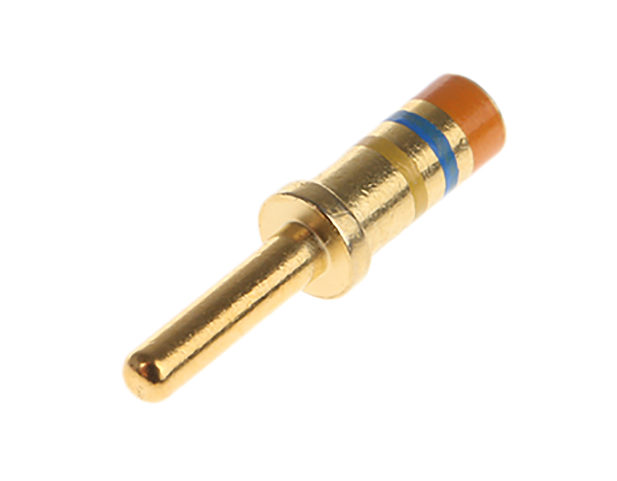 Amphenol Limited Male Crimp Circular Connector Contact, Contact Size 16