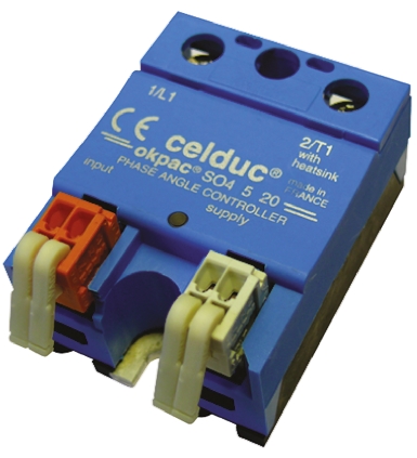 Celduc SO4 Series Solid State Relay, 50 A Load, Panel Mount, 480 V ac Load