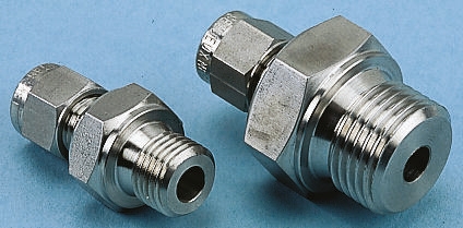 RS PRO 1/4 BSP Thermocouple Compression Fitting for Use with Thermocouple, 6mm Probe, RoHS Compliant Standard