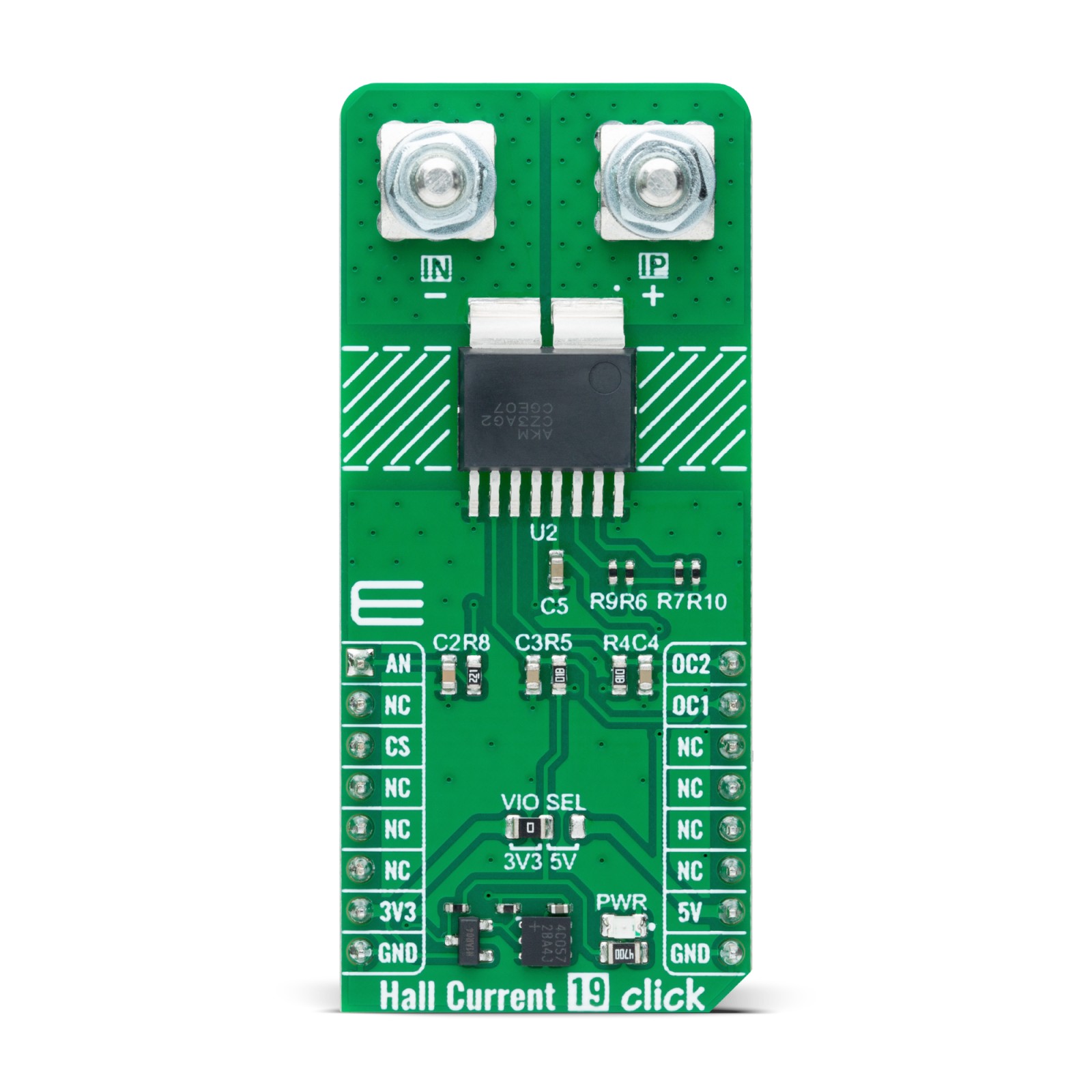 MikroElektronika Hall Current 19 Click Hall Effect Sensor Sensor Board for Hall Effect Sensor AC Drives and Power