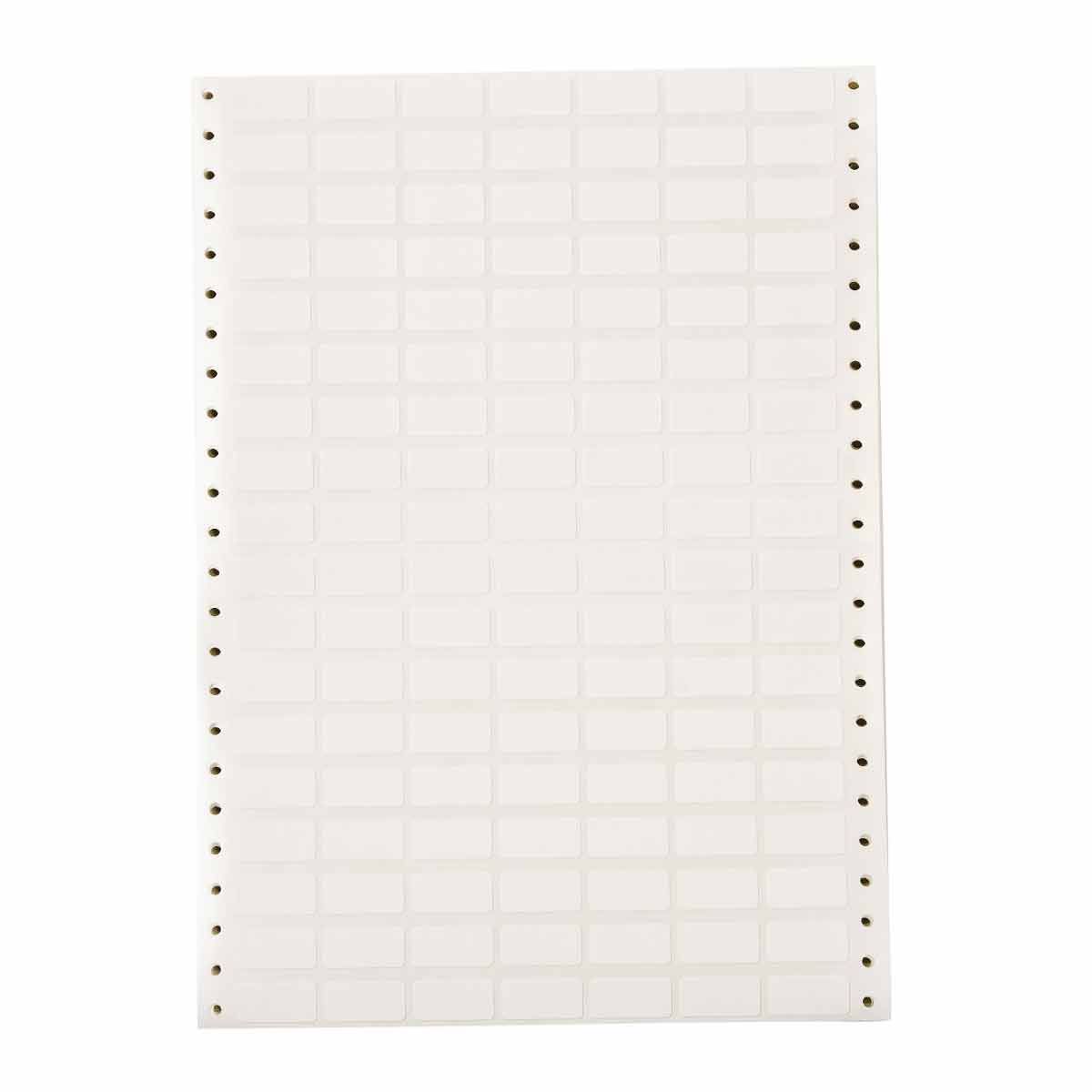 Brady DATAB White Label Roll, 25.4mm Width, 12.7mm Height, 10000Per Roll Qty