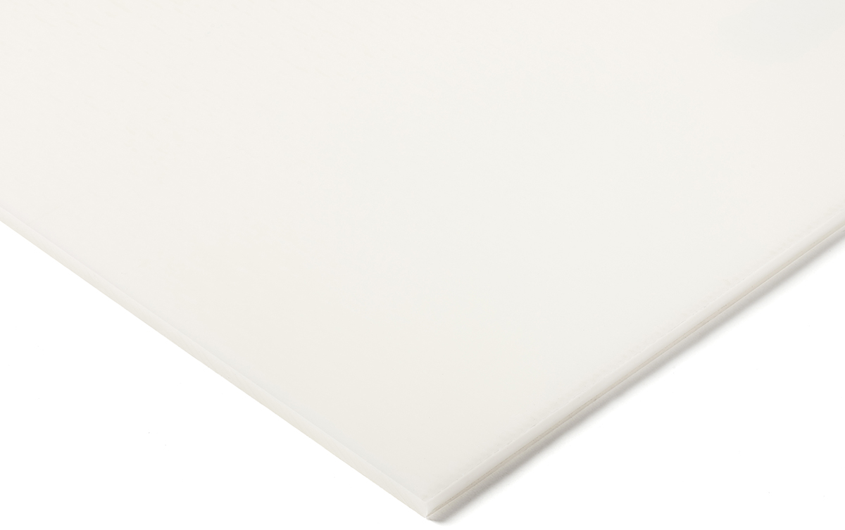 RS PRO White Plastic Sheet, 500mm x 330mm x 12mm
