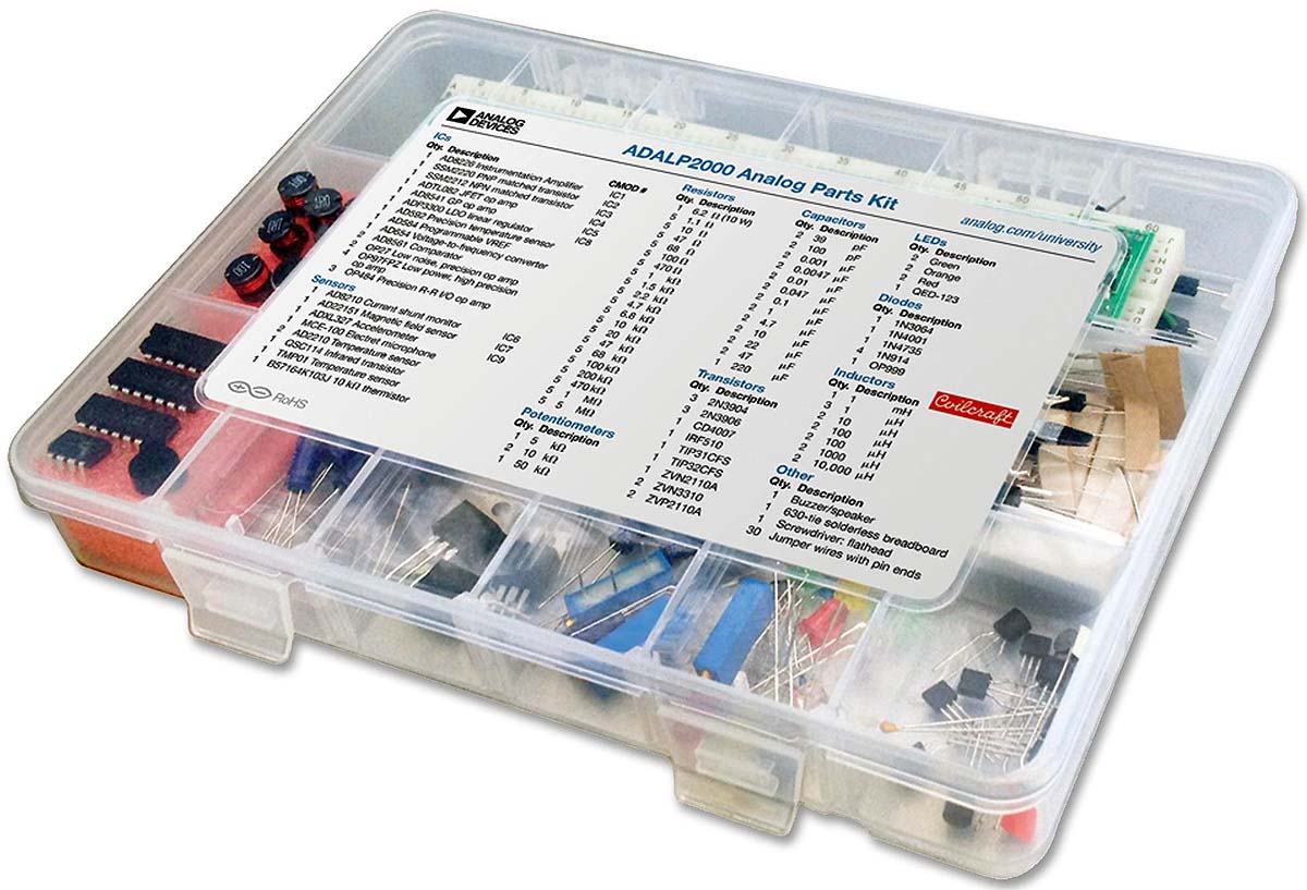 Analog Devices ADALP2000, Active Learning Program Education Parts Kit