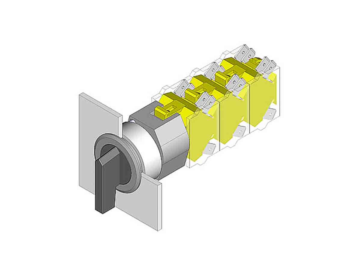 EAO 04 Series 3 Position Selector Switch Head