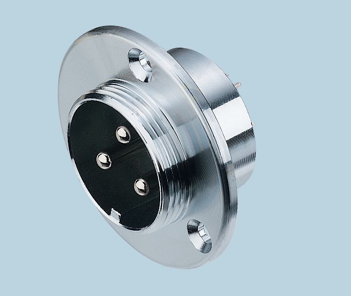 Nanahoshi Kagaku Circular Connector, 2 Contacts, Panel, Socket, Male, NCS Series