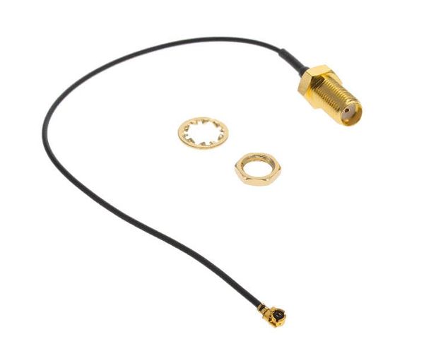 RS PRO RS PRO Cable Assembly Coaxial U.FL Series, 152 mm, RF Coaxial, Terminated 50 Ω