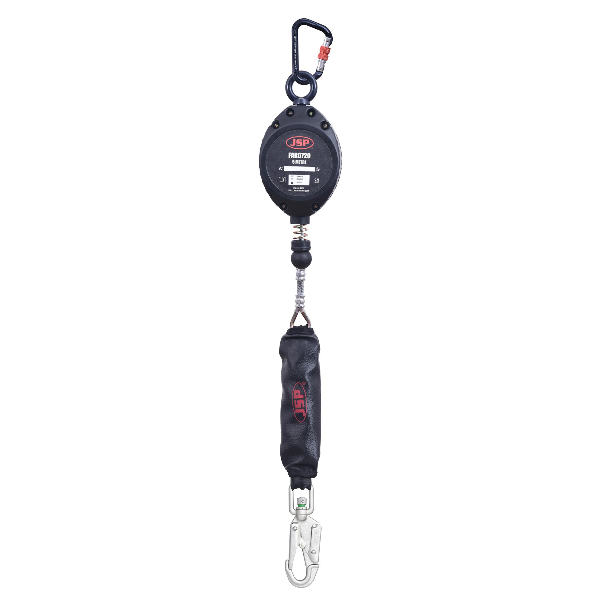 JSP Self Retracting Lifeline Plastic Single