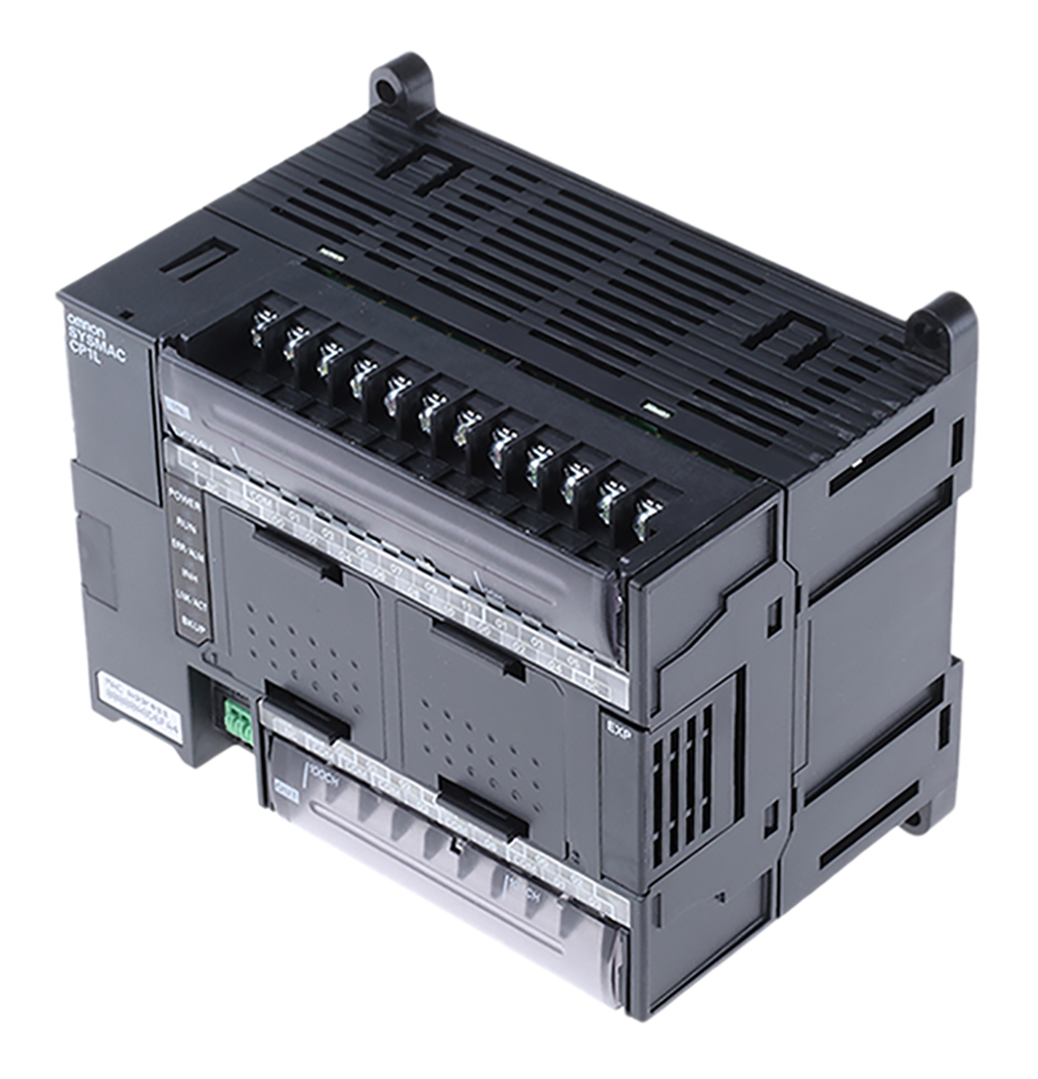 Omron CP1L-EM Series PLC CPU for Use with CP Series, Relay Output, 18-Input, DC Input