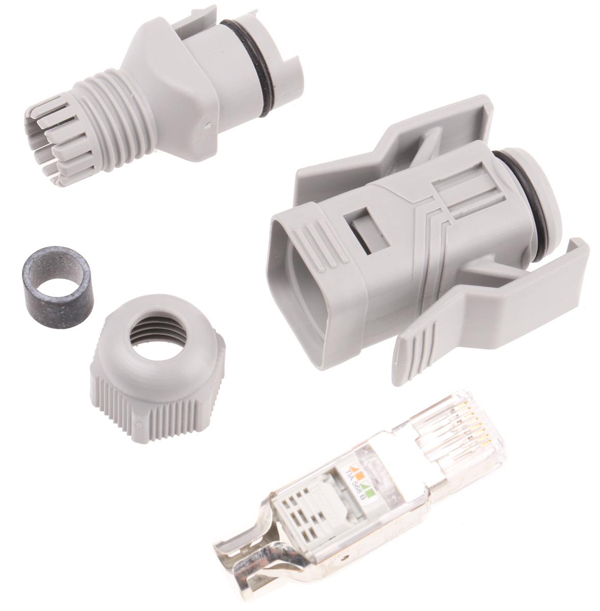 Phoenix Contact QUICKON Series Male RJ45 Connector, Cable Mount, Cat5
