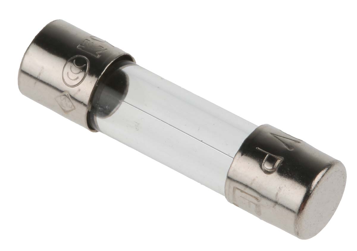 RS PRO 5A F Glass Cartridge Fuse, 5 x 20mm