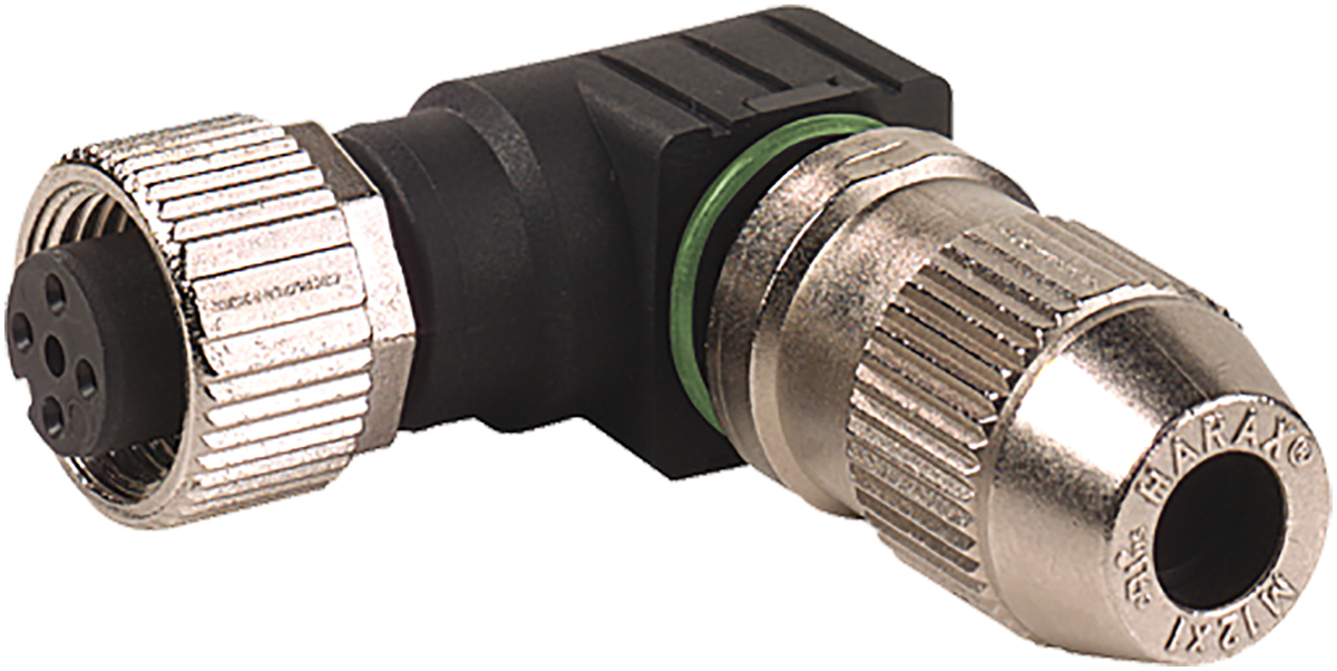 Murrelektronik Limited Circular Connector, 4 Contacts, M12 Connector, Socket, Female, IP67, 7000 Series