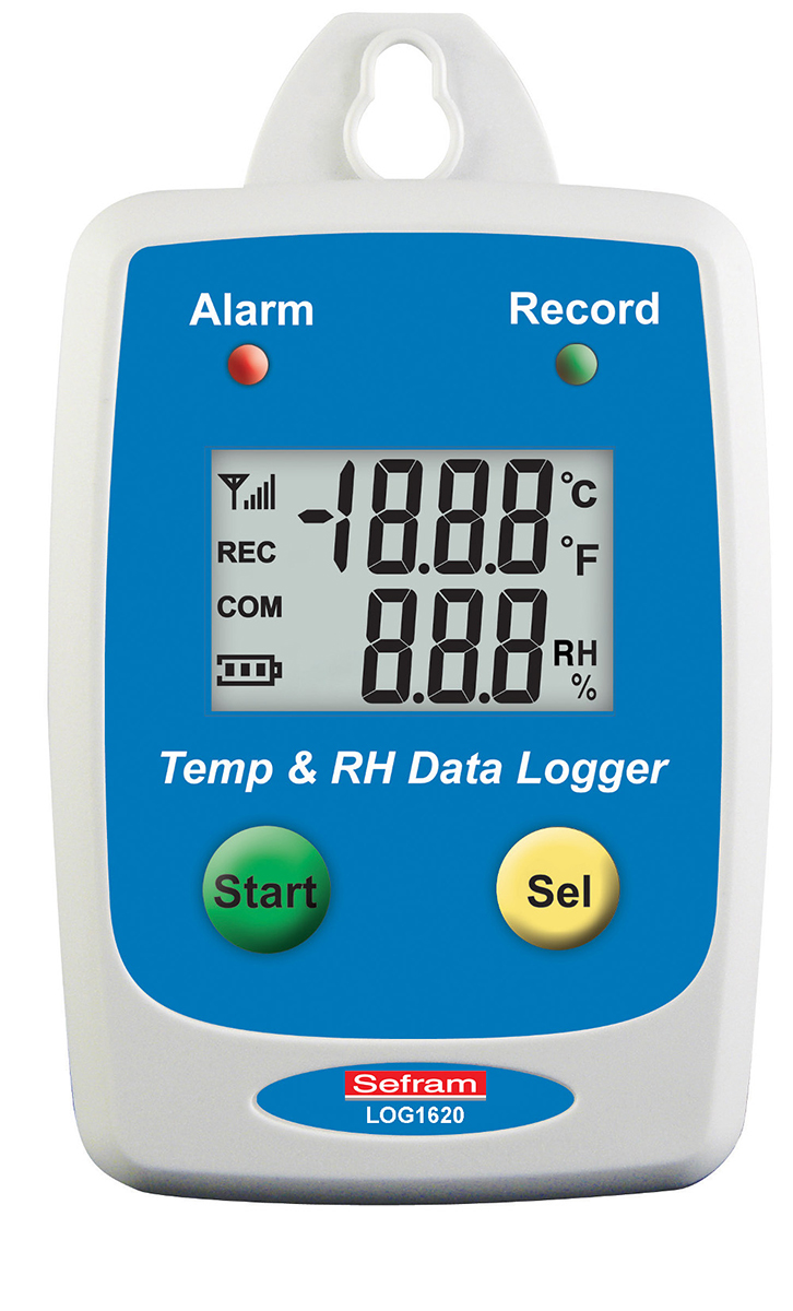 Sefram LOG 1620 Temperature Data Logger, USB - RS Calibration