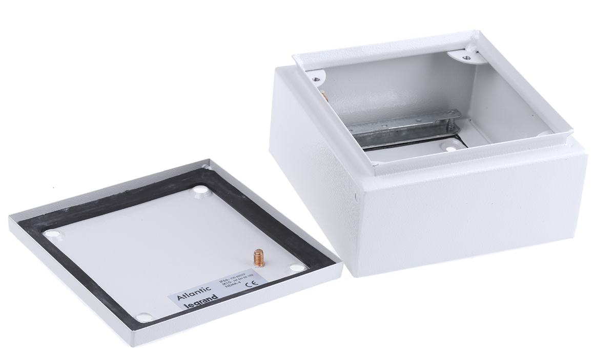 Legrand Atlantic Series Steel Wall Box, IP66, 150 mm x 150 mm x 80mm