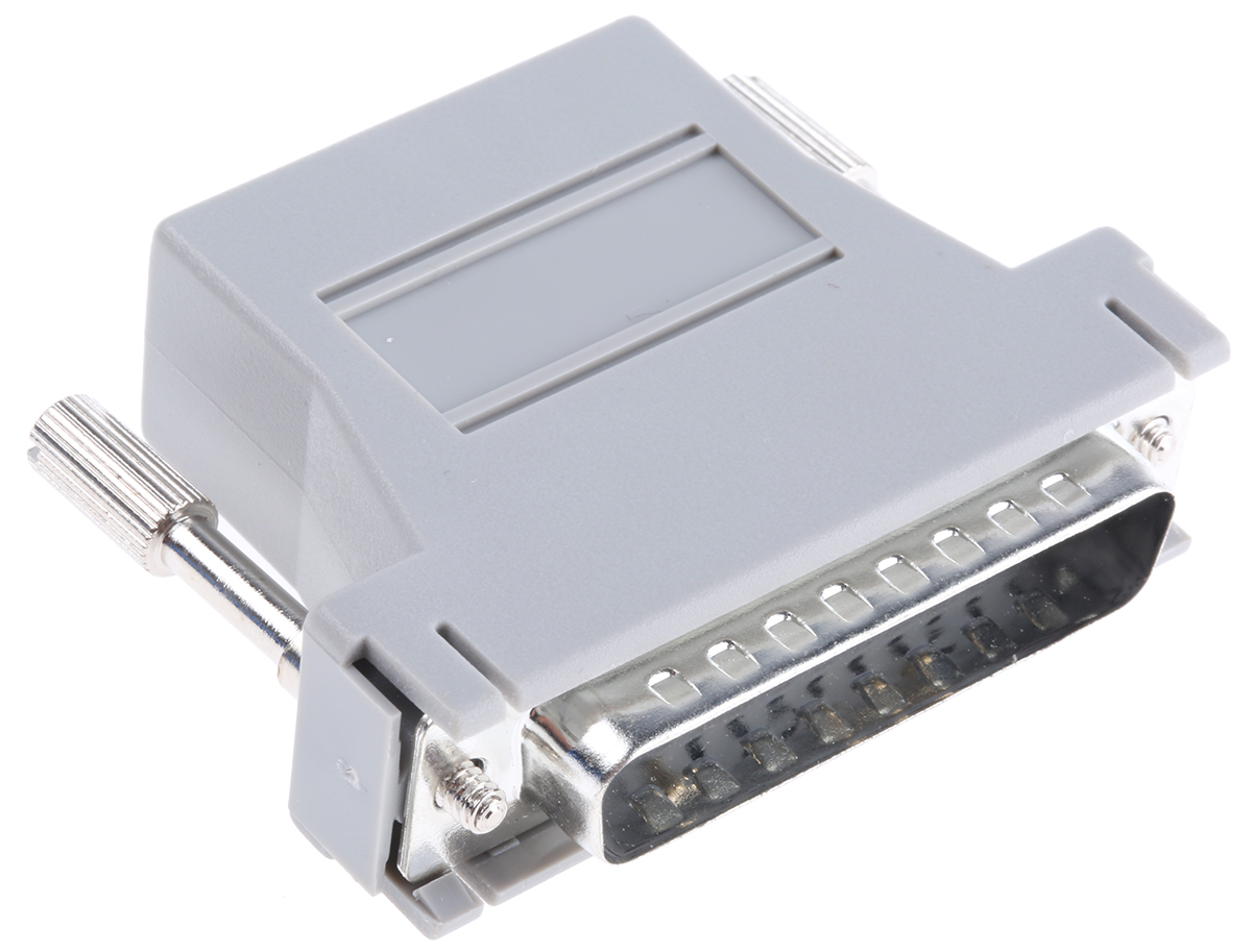 RS PRO D Sub Adapter Male 25 Way D-Sub to Female RJ45