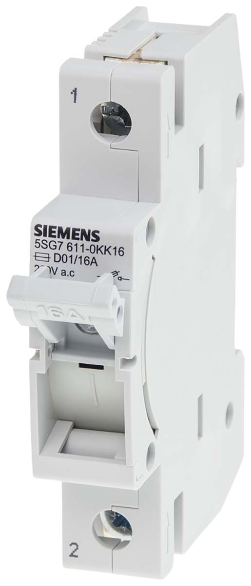 Siemens Fuse Switch Disconnector, 1 Pole, 16A Max Current, 16A Fuse Current