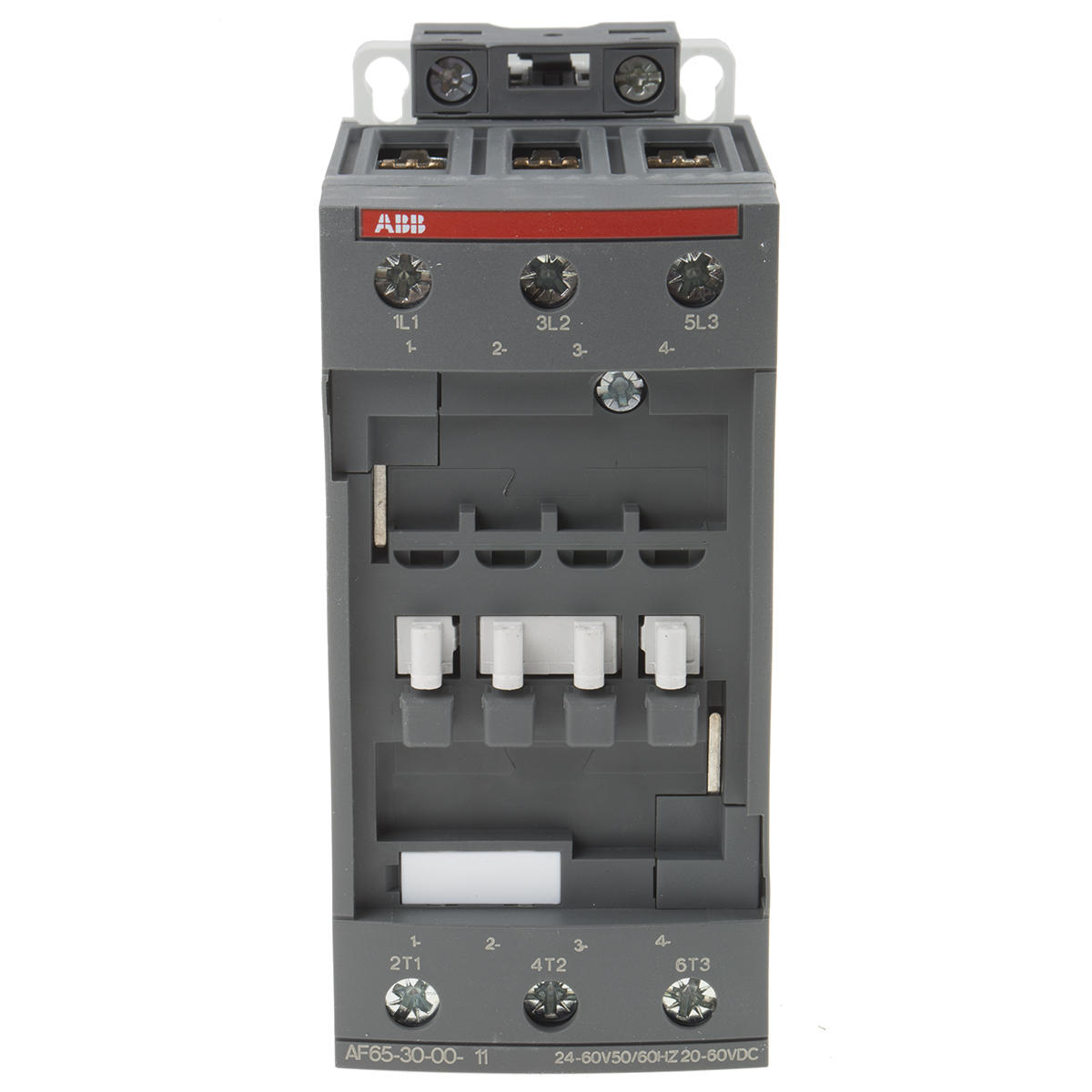 ABB AF65-30-00-11 AF Contactor, 24 V ac/dc Coil, 3-Pole, 105 A, 30 kW, 3NO, 690 V ac