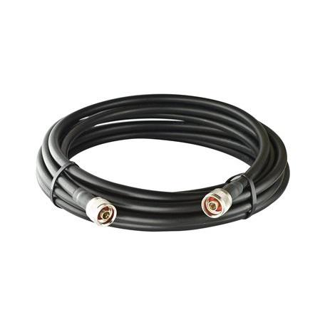 MOXA A-CRF-NMNM Series, 6 m, LMR-400 LITE Coaxial, Terminated 50 Ω
