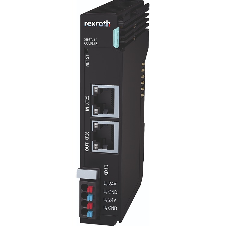 Bosch Rexroth ctrlX I/O Series Bus Coupler for Use with EtherCAT Master, 24 V dc