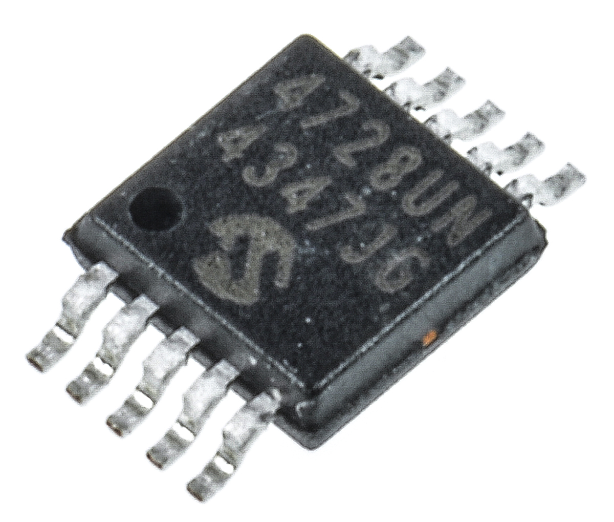 Microchip, DAC Quad 12 bit- ±3%FSR Serial (I2C), 10-Pin MSOP