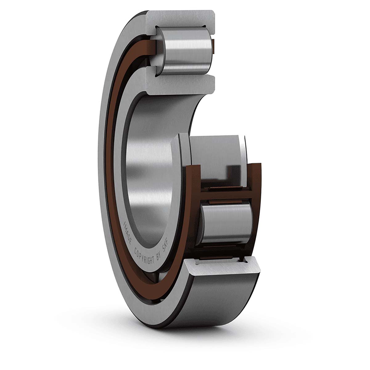 SKF NJ 209 ECP Cylindrical 45 mm ID Roller Bearing, 85 mm OD