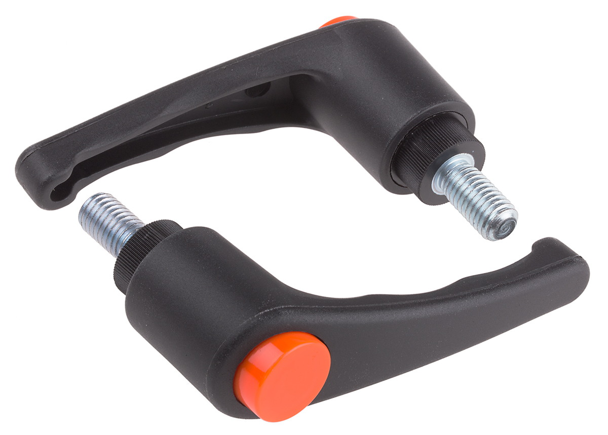 RS PRO Clamping Lever, M10 x 20mm