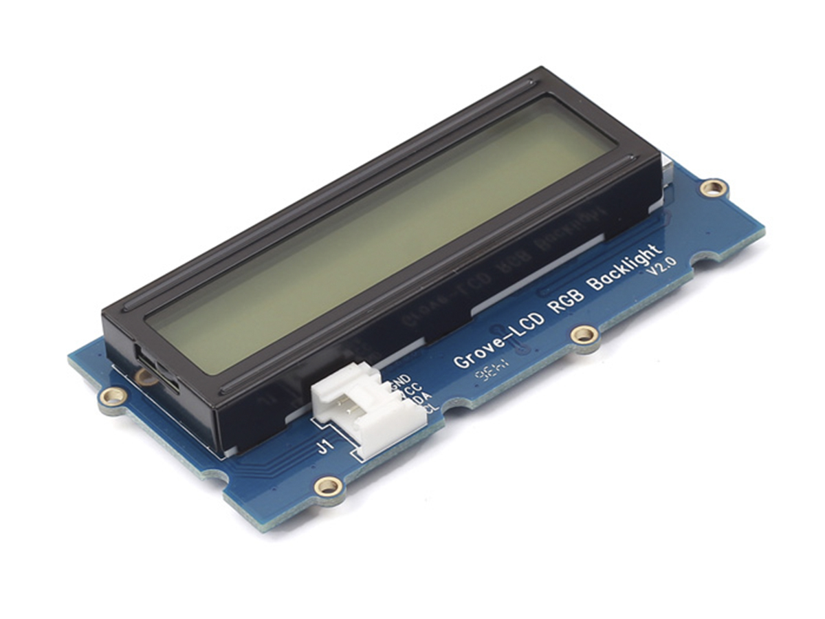 Seeed Studio 104030001, Grove-LCD RGB Backlight LCD Development Board With Two I/Os for Grove Module