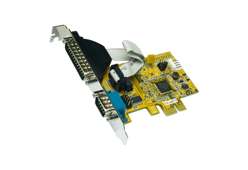 Exsys 2 Port PCIe RS232 Serial Card