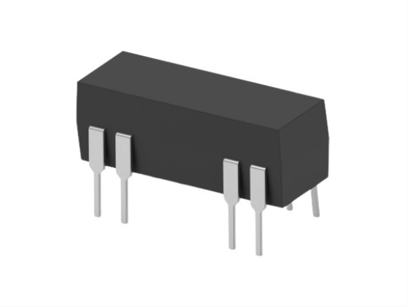 TE Connectivity PCB Mount Reed Relay, 5 and 6V dc Coil, DPST, 100V dc Max, 500 mA Max, 200 Ω