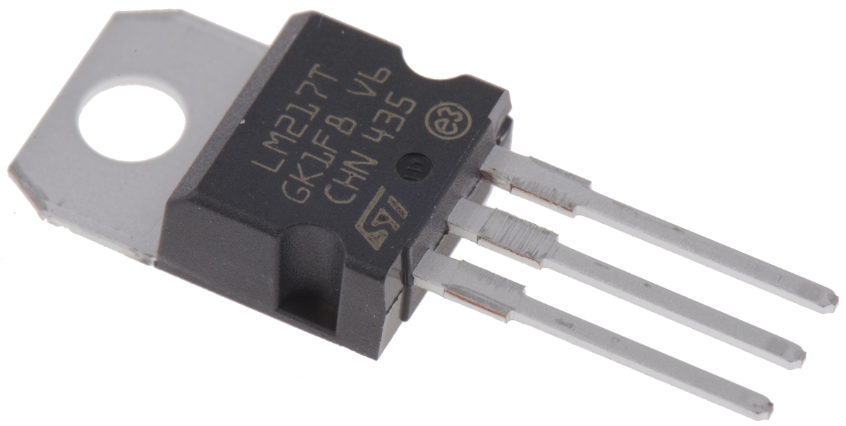 STMicroelectronics LM217T, 5-Channel Linear, Voltage Regulator, 1.5 A, 37 V, TO-220 3-Pin