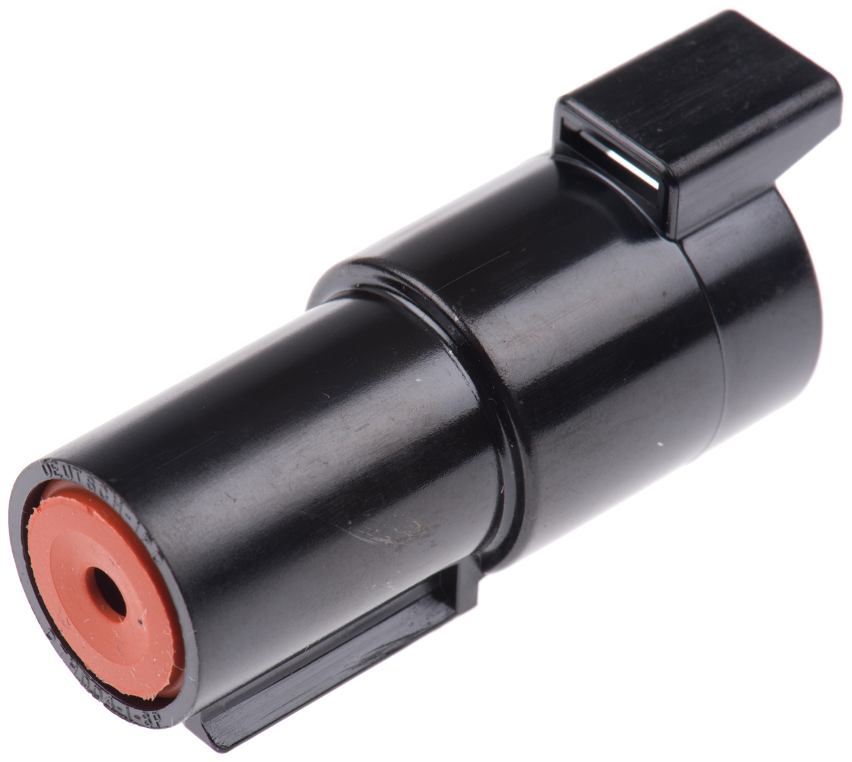 Deutsch, DTHD Automotive Connector Socket Black Cable Mount 1 Way, Crimp Termination DTHD04-1-08PA