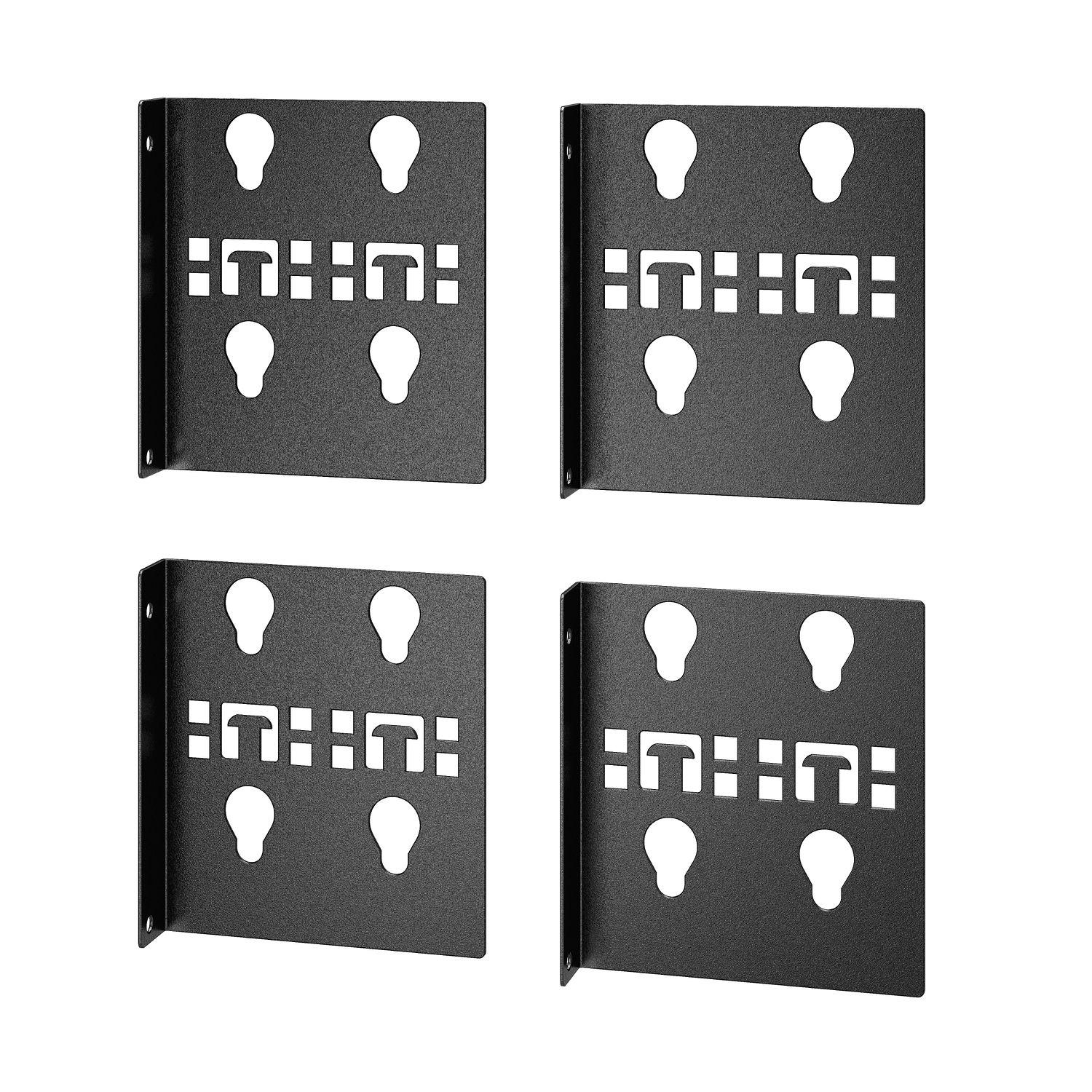 APC Easy Rack Series Mounting Bracket for Use with Power Distribution Unit, M6 Thread, 4 Piece(s)