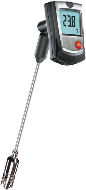 Testo 905-T2 Wireless Digital Thermometer for Industrial Use, K Probe, 1 Input(s), +350°C Max, ±1 °C Accuracy