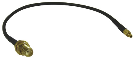 RF Solutions CBA Series Female SMA to Male MMCX, 200 mm 50 Ω