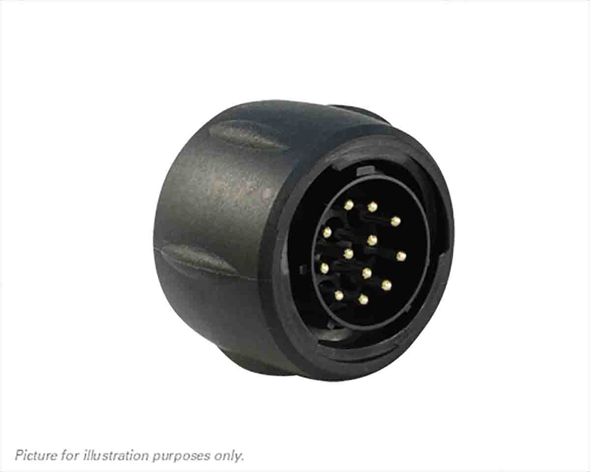 Souriau Sunbank by Eaton Circular Connector, 12 Contacts, Cable, Standard Connector, Socket, Male, IP68, IP69K, UTS