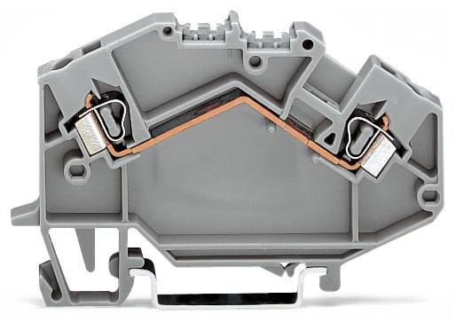 WAGO 780-601 780 Series Grey, 2.5mm², 1-Level, Cage Clamp Termination, CSA
