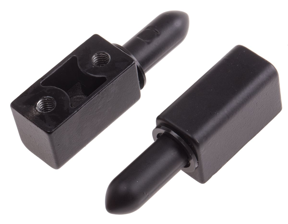 RS PRO Die Cast Zinc Barrel Hinge with a Lift-off Pin, Screw Fixing, 64mm x 32.5mm x 17.5mm