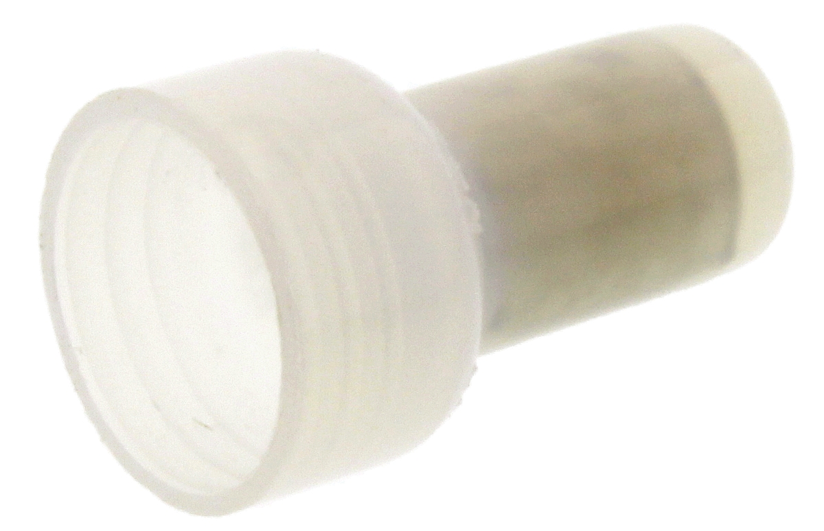 TE Connectivity Closed End Splice Connector, Natural, Insulated, Tin 22 → 10 AWG