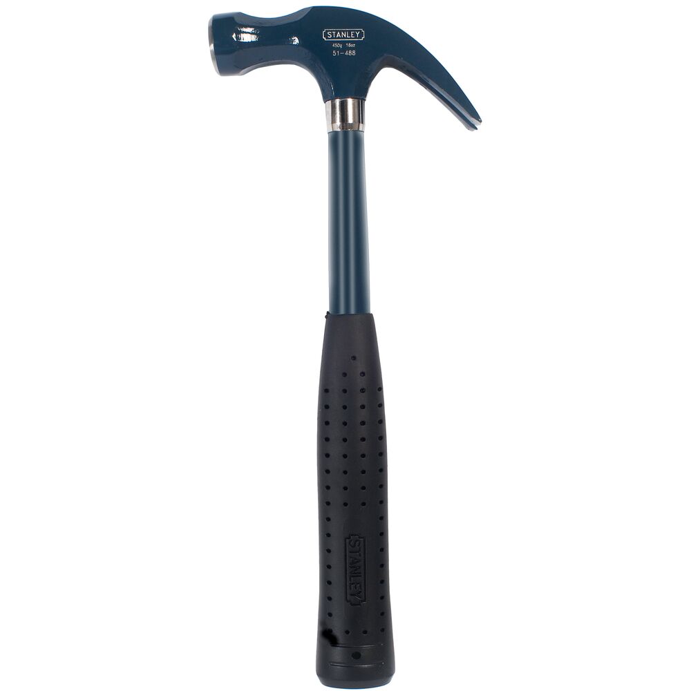 Stanley Steel Claw Hammer with Rubber Handle, 700g