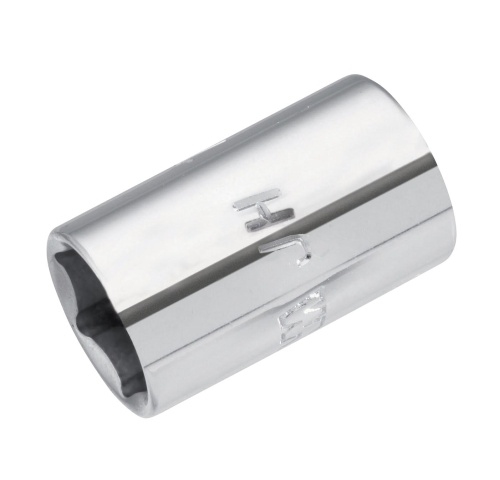 SAM 3/8 in Drive 19mm Standard Socket, 6 point, 28 mm Overall Length