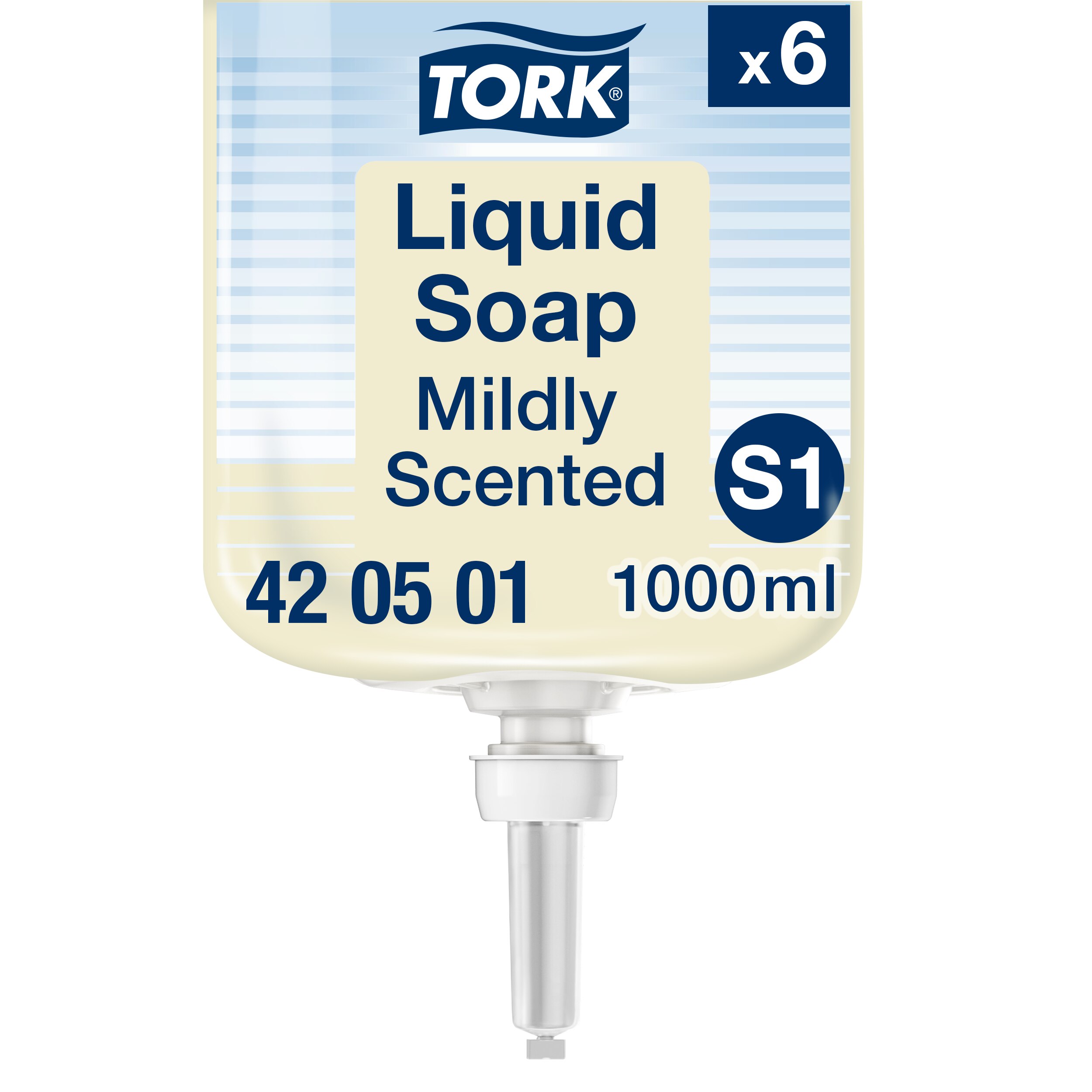 Tork Fragrant Mild Hand Cleaner with EU Ecolabel - 1 L Bottle