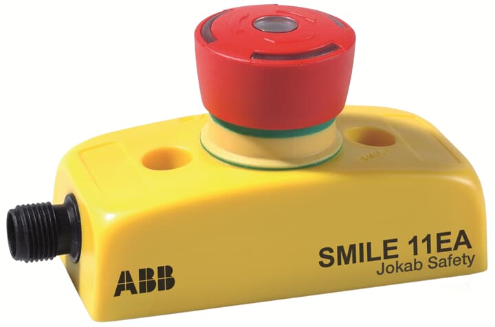 ABB 2TLA Series Twist Release Emergency Stop Push Button, Surface Mount, 1NC, IP65