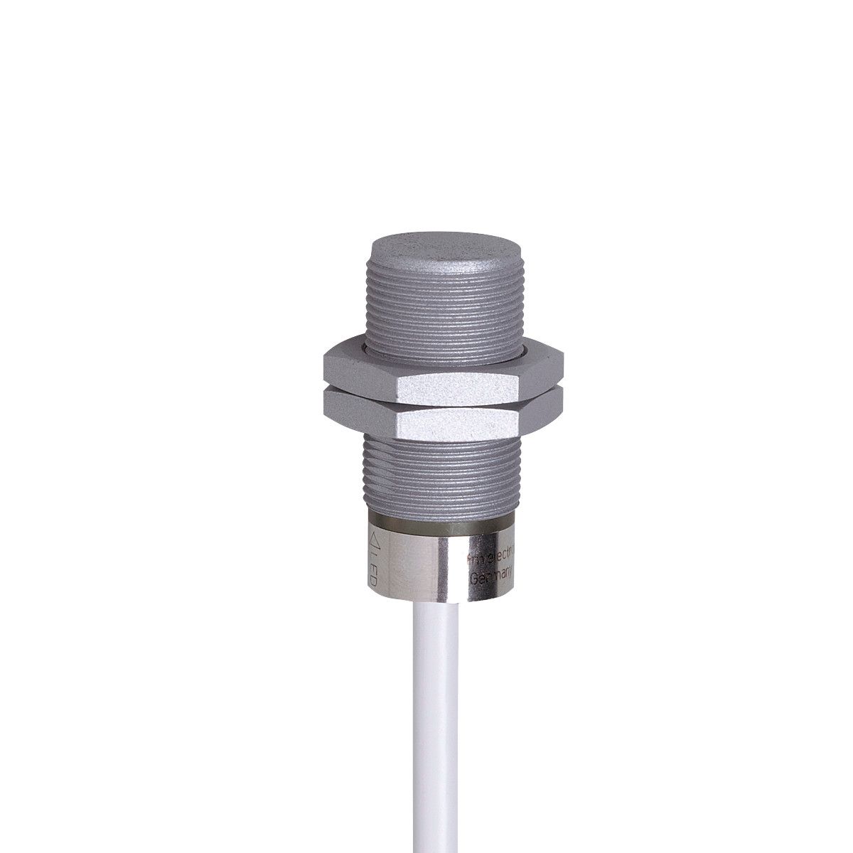 ifm electronic Inductive Threaded Barrel Proximity Sensor, M18, 6 mm Detection, PNP/NPN NO, 10 → 36 V dc