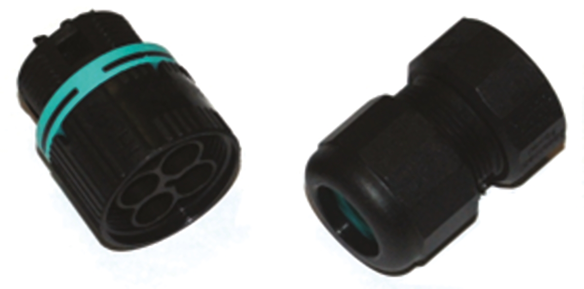 Techno, TH387 Nylon 66 Terminal Block Housing, Cable Mount