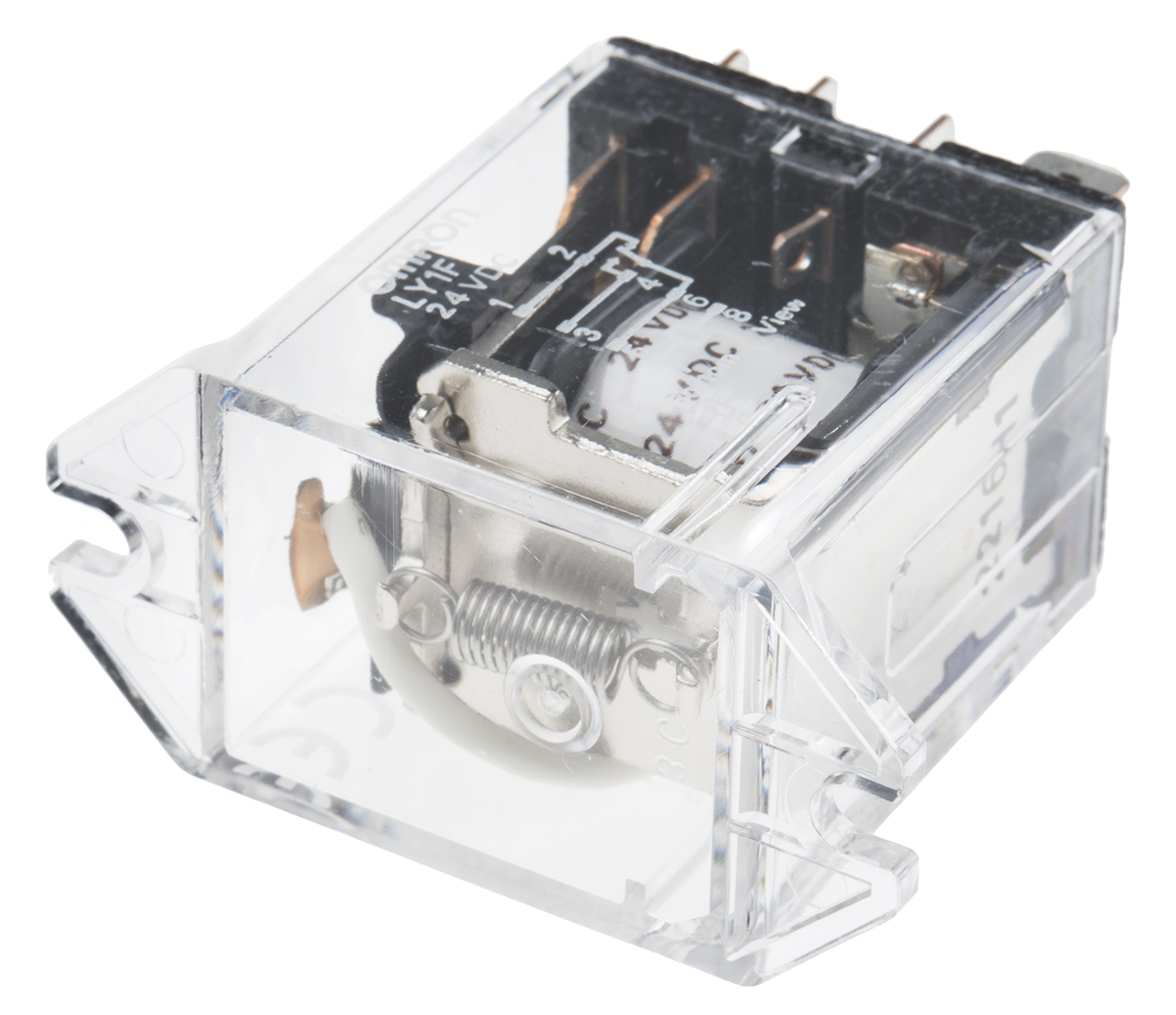 Omron Plug In Power Relay, 24V dc Coil, 15A Switching Current, SPDT