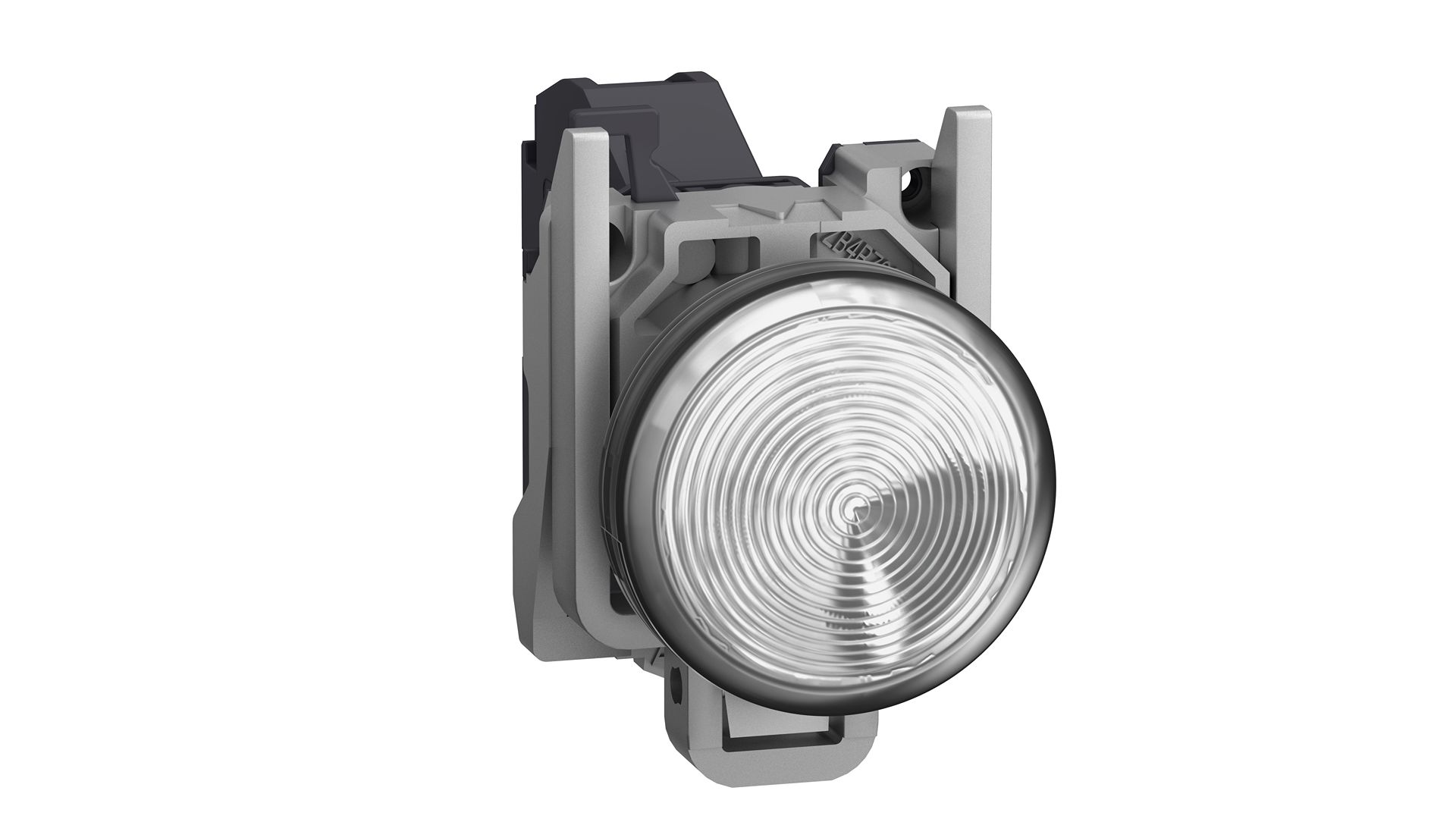Schneider Electric, Harmony, Panel Mount White LED Pilot Light Complete, 22.5mm Cutout, IP65, Round, 24 → 254V