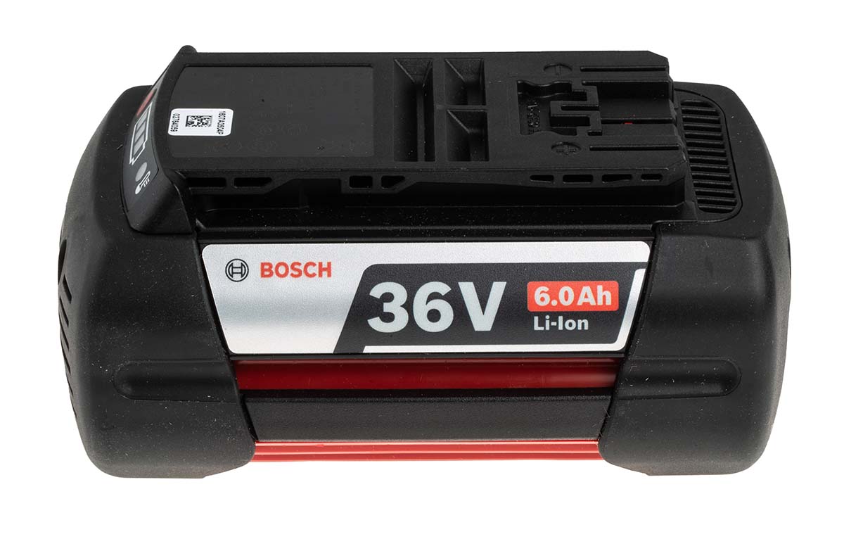 Bosch 1600A00L1M 6Ah 36V Rechargeable Power Tool Battery, For Use With Bosch Cordless Power Tools