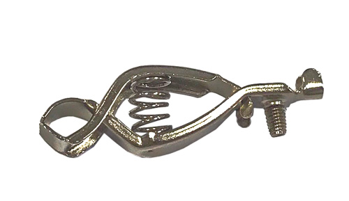 RS PRO Crocodile Clip, Nickel Plated Contact, 5A, Silver